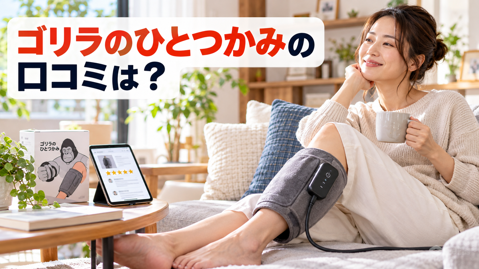 ゴリラのひとつかみの口コミは？