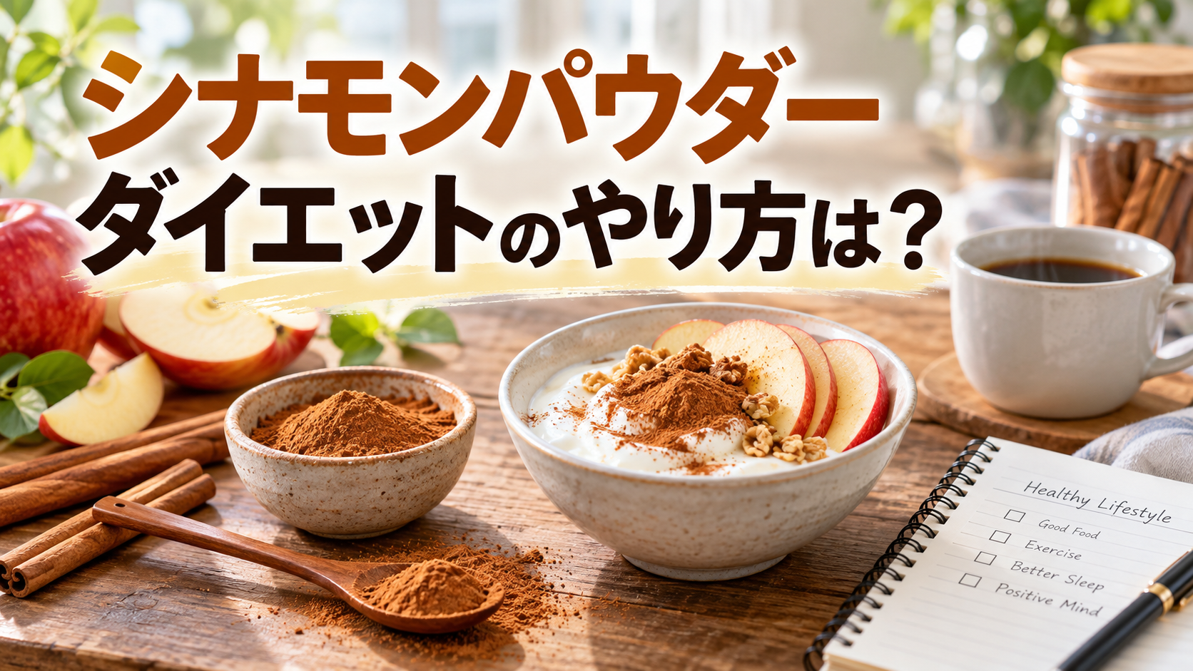 シナモンパウダーダイエットのやり方は？